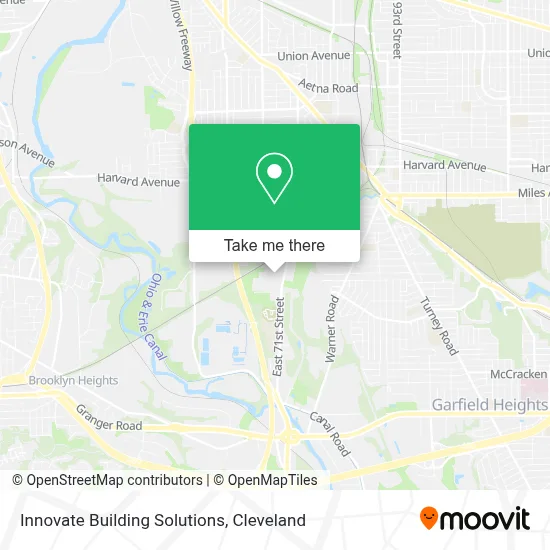 Innovate Building Solutions map