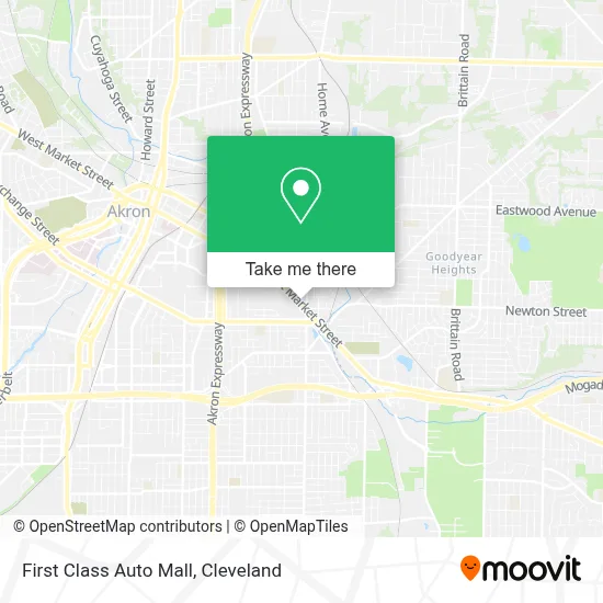 First Class Auto Mall map