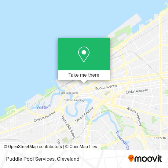 Puddle Pool Services map