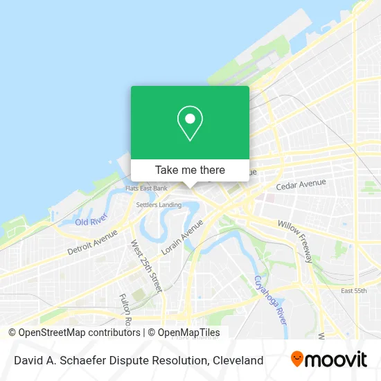 David A. Schaefer Dispute Resolution map