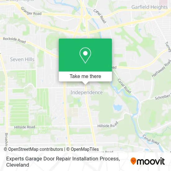 Experts Garage Door Repair Installation Process map
