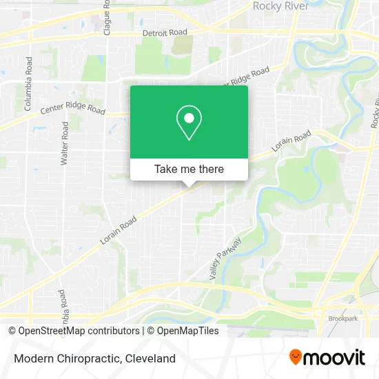 Modern Chiropractic map