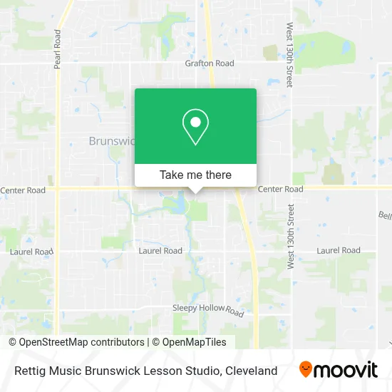 Rettig Music Brunswick Lesson Studio map