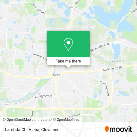 Lambda Chi Alpha map