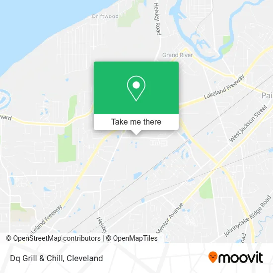Dq Grill & Chill map