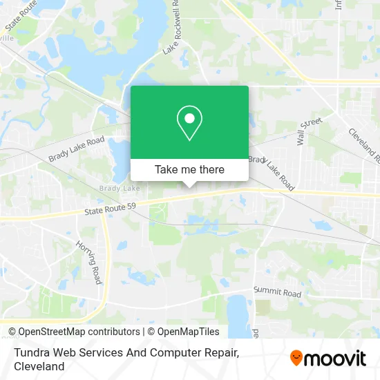 Tundra Web Services And Computer Repair map