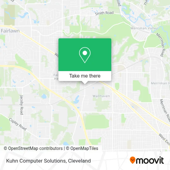 Kuhn Computer Solutions map