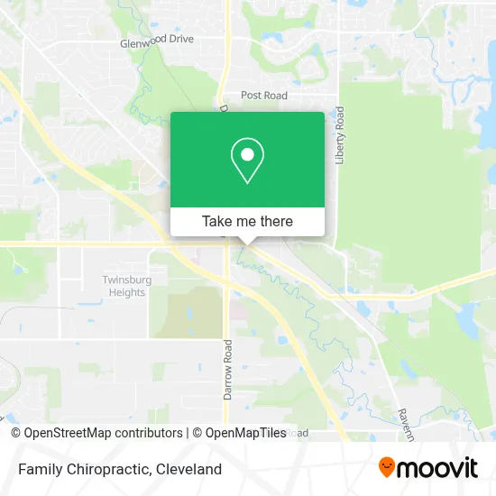 Family Chiropractic map