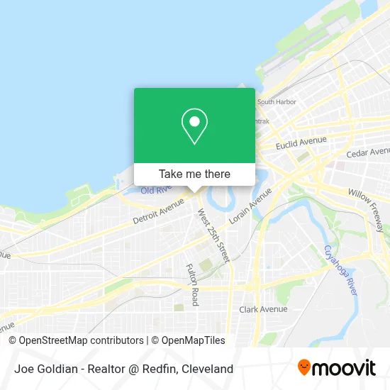 Joe Goldian - Realtor @ Redfin map