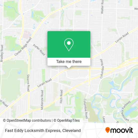 Fast Eddy Locksmith Express map