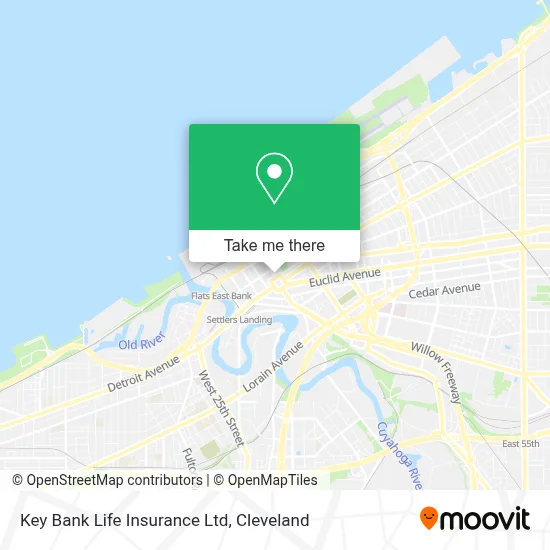 Key Bank Life Insurance Ltd map