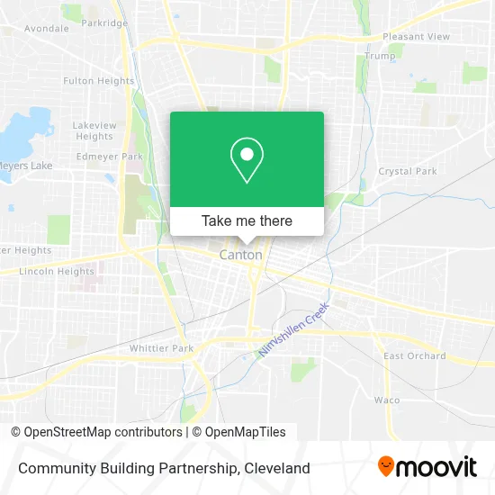 Community Building Partnership map