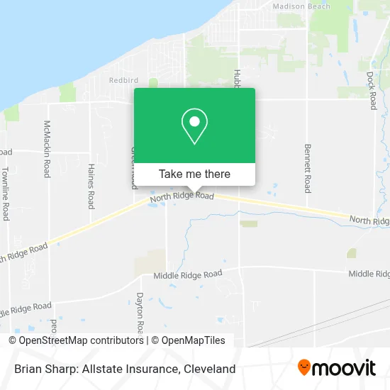 Brian Sharp: Allstate Insurance map