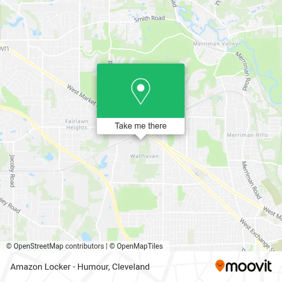 Amazon Locker - Humour map