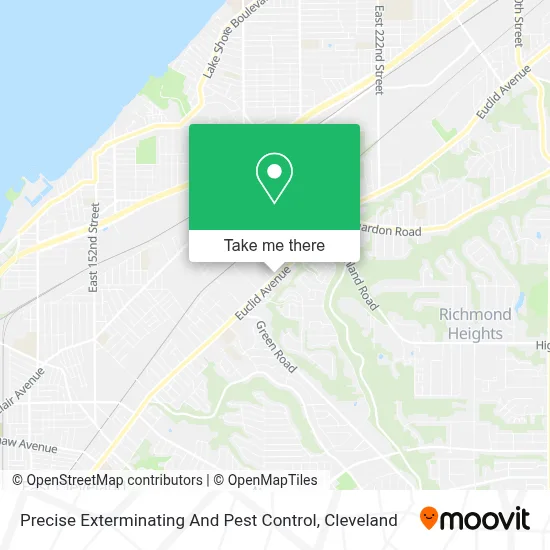 Precise Exterminating And Pest Control map
