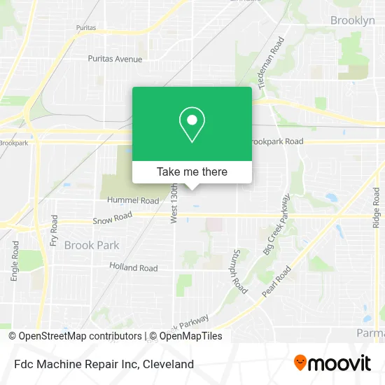Fdc Machine Repair Inc map