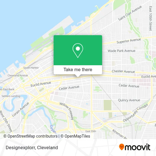 Designexplorr map