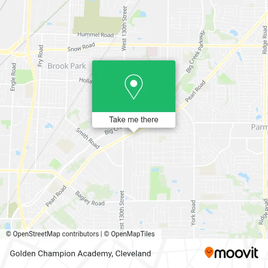 Golden Champion Academy map