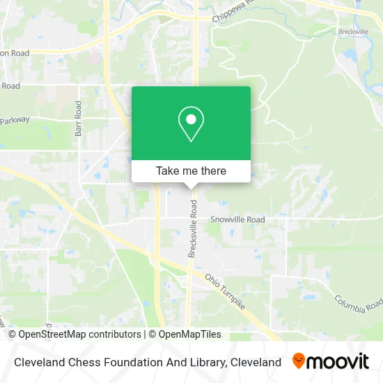 Cleveland Chess Foundation And Library map