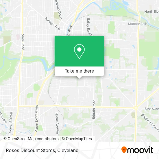 Roses Discount Stores map
