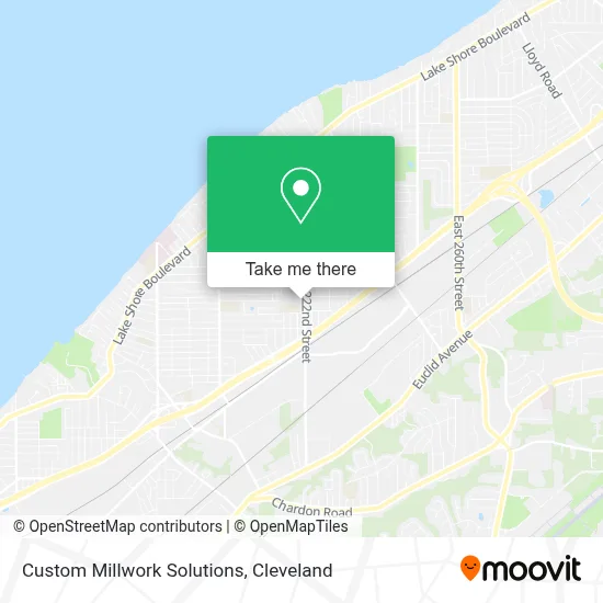 Custom Millwork Solutions map