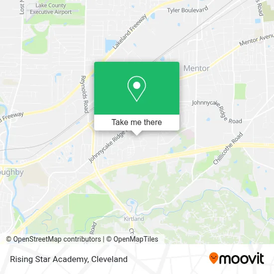 Rising Star Academy map