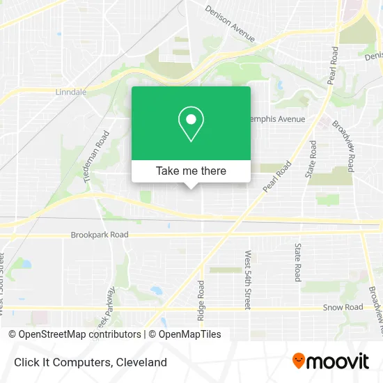 Click It Computers map