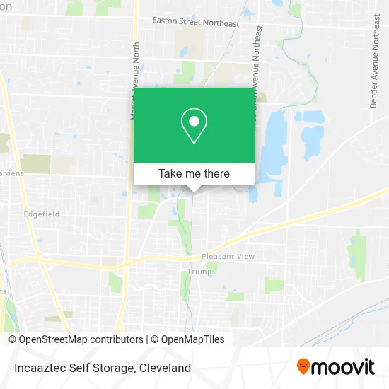 Incaaztec Self Storage map
