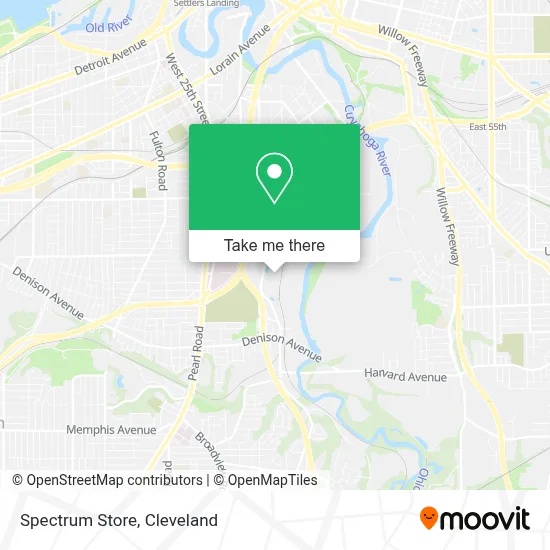Spectrum Store map