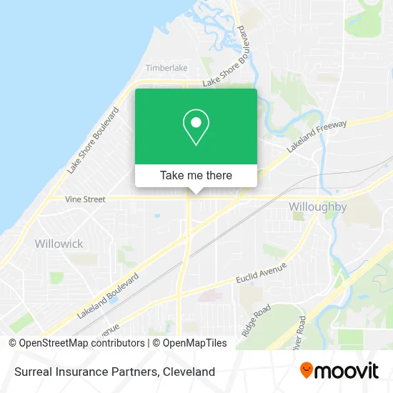Surreal Insurance Partners map