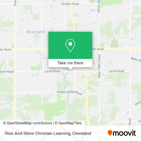 Rise And Shine Christian Learning map