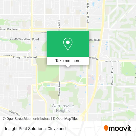 Insight Pest Solutions map