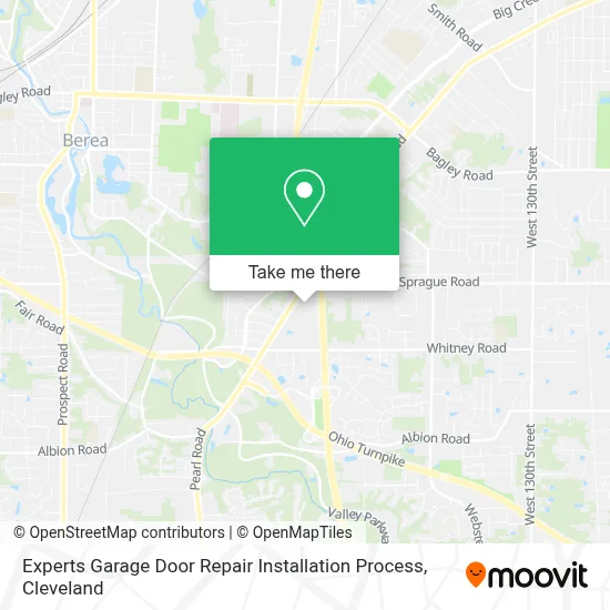 Experts Garage Door Repair Installation Process map