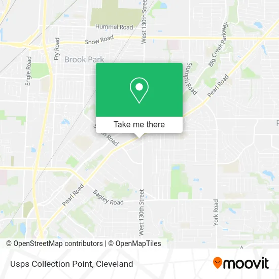 Usps Collection Point map