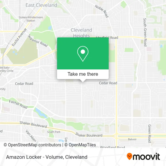 Amazon Locker - Volume map