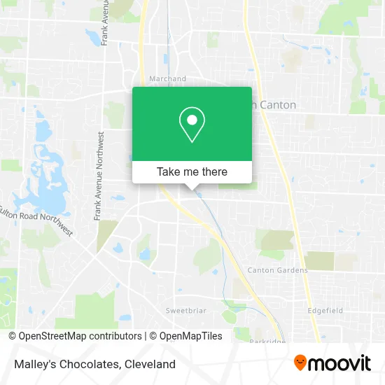Malley's Chocolates map