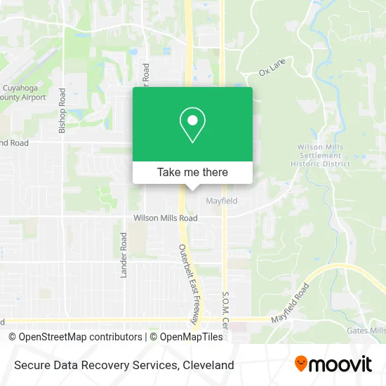 Secure Data Recovery Services map