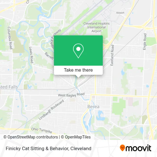 Finicky Cat Sitting & Behavior map