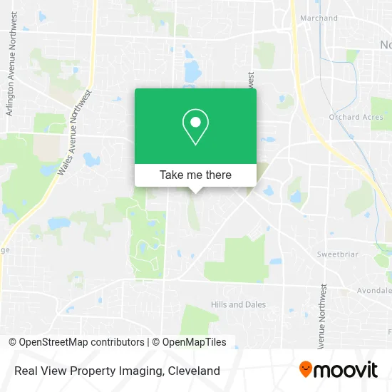Real View Property Imaging map