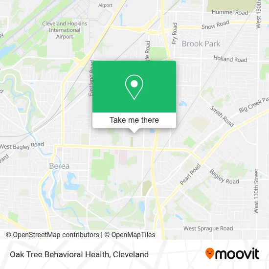 Oak Tree Behavioral Health map