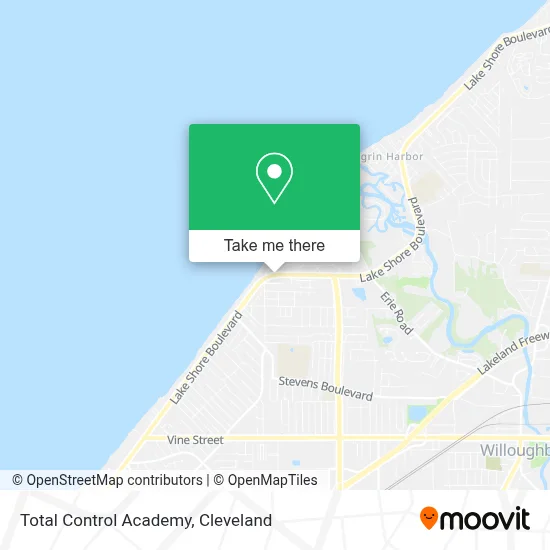 Total Control Academy map