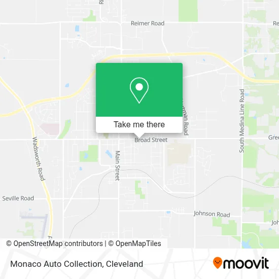 Monaco Auto Collection map