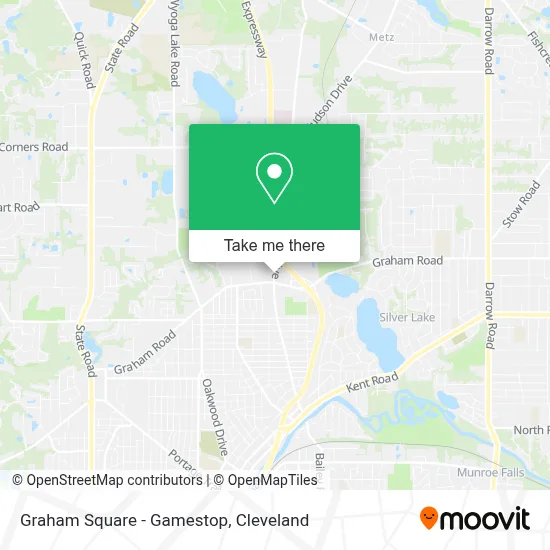 Graham Square - Gamestop map