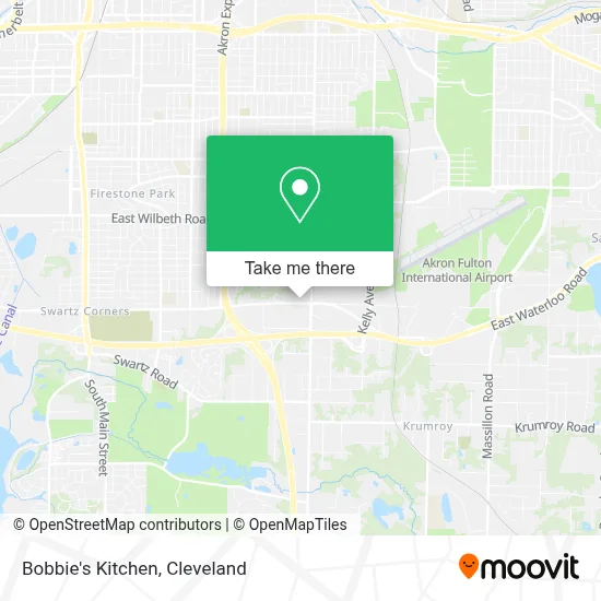 Bobbie's Kitchen map
