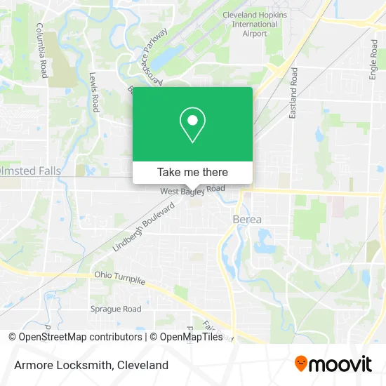 Armore Locksmith map