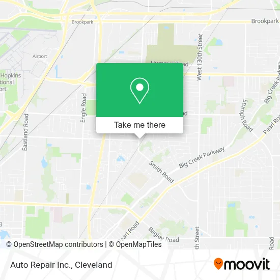 Auto Repair Inc. map