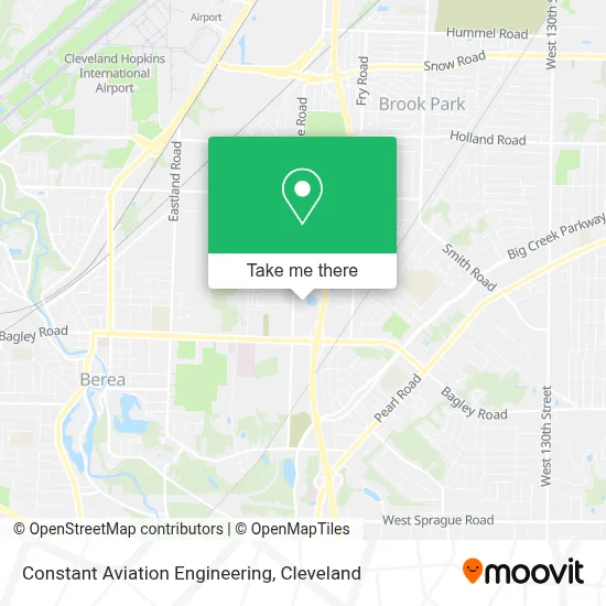 Constant Aviation Engineering map