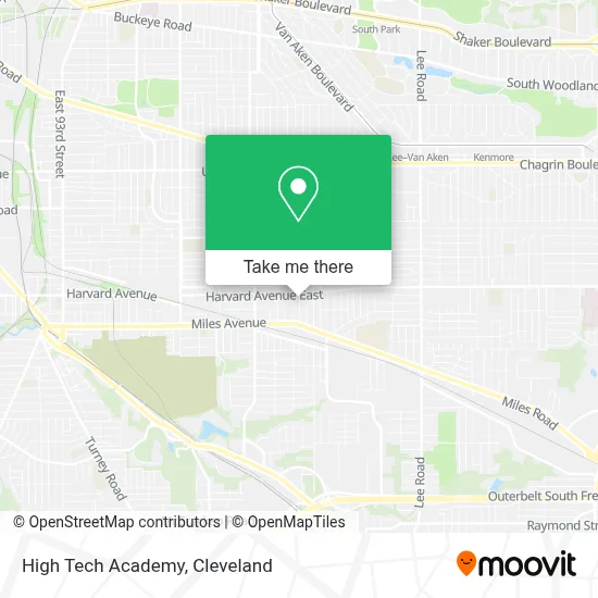 High Tech Academy map