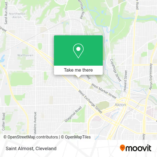Saint Almost map