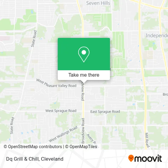 Dq Grill & Chill map